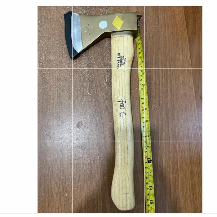 Kampak Gagang Kayu 700 Gram Kapak Kayu Cap Mata