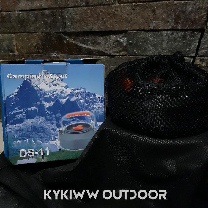 Teko Camping Teapot Mini Ds - 11 Ukuran 1.1 L - Ketel Kettle Hiking - Teko Camping - Teko Gunung