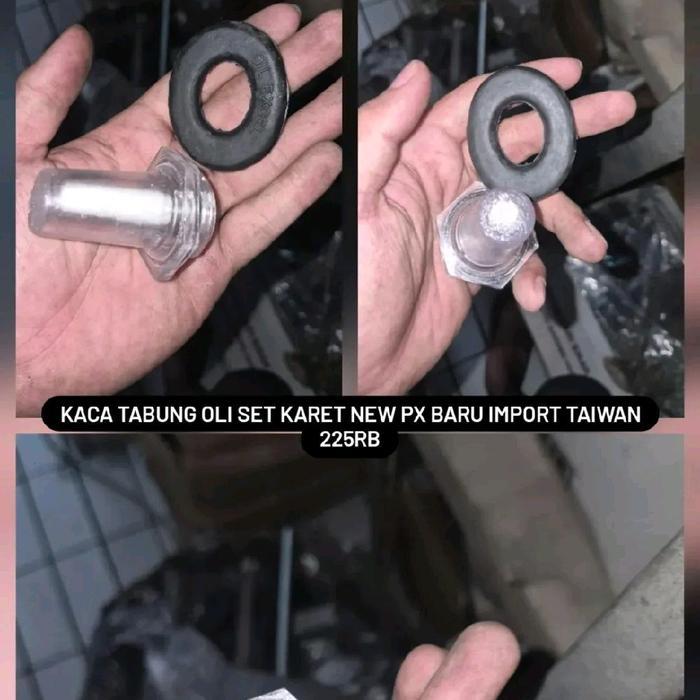 READY PART KARET KACA TABUNG OLI VESPA NEW PX IMPORT TAIWAN MURAH KODE 022