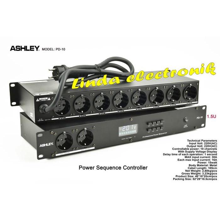 New Power Sequence Controller Pd10 Ashley Power Sequence Controller Pd10 O #Gratisongkir