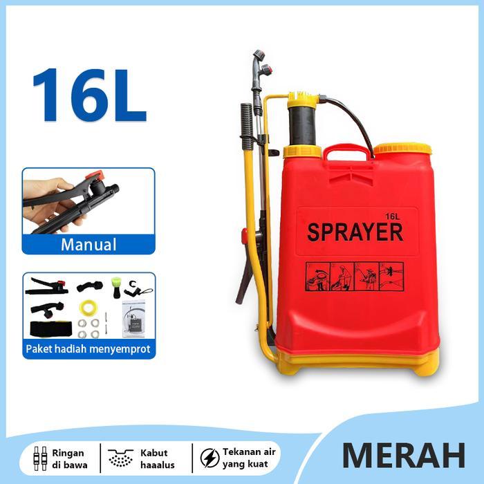 SHIER Tangki Sprayer Manual 16 Liter Hama Padi Sprayer Alat Semprotan