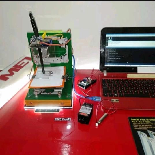 Mini CNC Plotter Drawing Arduino R3