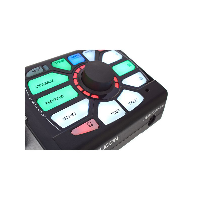TC-Helicon PERFORM-V Ultimate Mic Stand-Mount Vocal Processor for Quick and Easy Studio-Quality