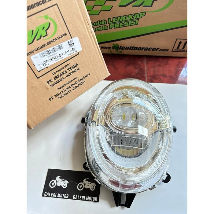 Lampu Depan Scoopy Fi 17 + Led Lampu Depan Scoopy/Reflektor Scoopy Fi 2017 -2019 Reflektor Scoopy Fi