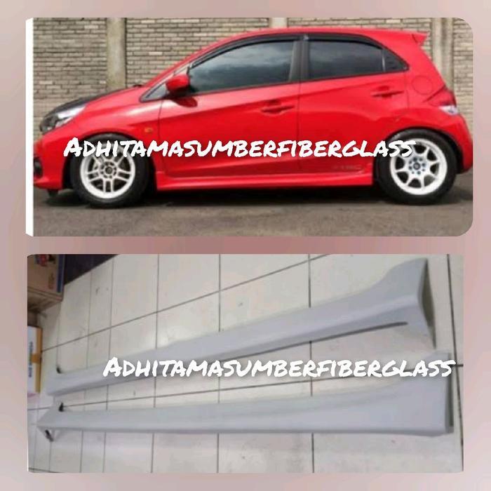 side skirt body samping honda brio lama 2014-2016 Car