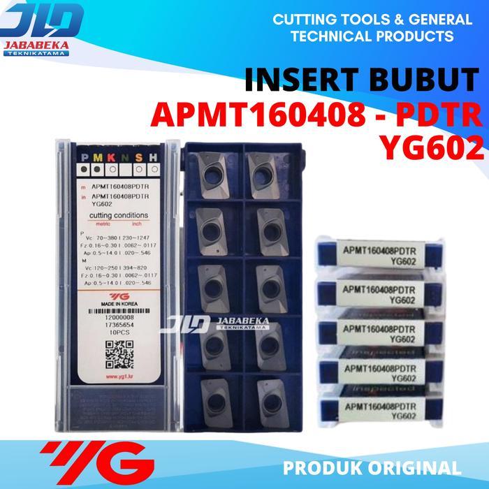 TERBARU Insert APMT 160408 PDTR YG1 INSERT APMT 160408 PDTR YG1 Original