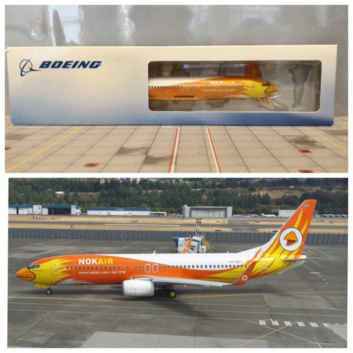 Nok Air B737-800NG HS-DBT By Hogan Wings 1:200 Scale