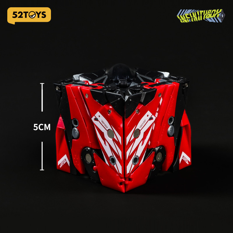 52TOYS Infinitybox IB-07 GAZELLE Deformation Robot, Converting in Mecha and Cube, Action Figure,