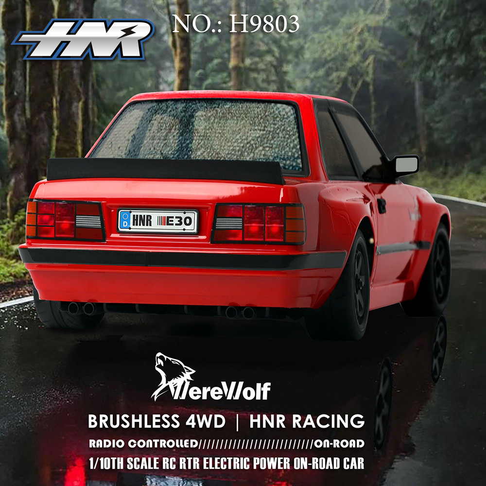HNR H9803 Werewolf 4WD RTR Brushless 1/10 RC Electric Remote Control Model Car On-road Racing Drift