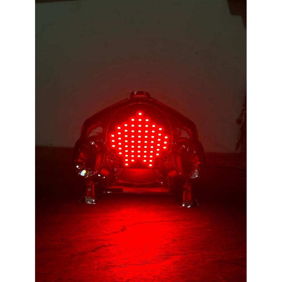 LED OTOMOTIF STOPLAMP JUPITER Z BURHAN 2006-2009 LAMPU REM RUNNING MODE OTOMATIS VARIASI LED SPESIAL
