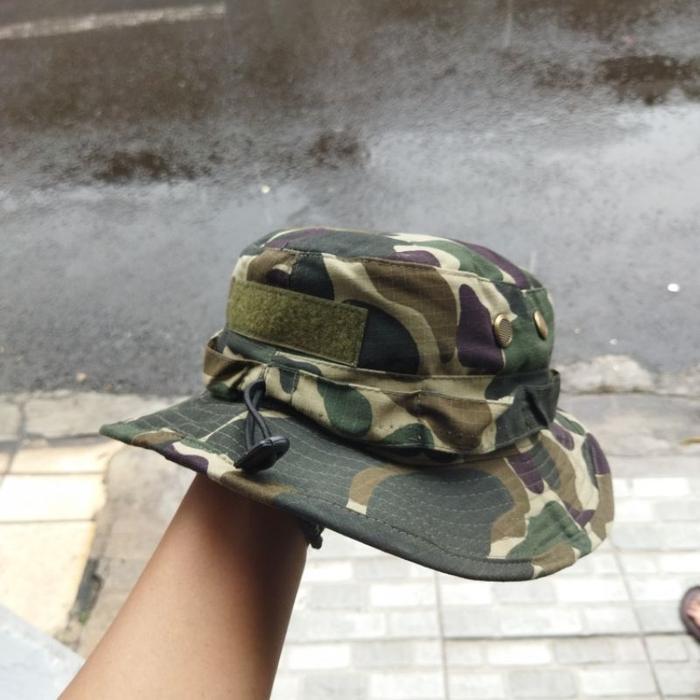 Topi Rimba Kawat Loreng Kko Marinir Exclusive #Gratisongkir