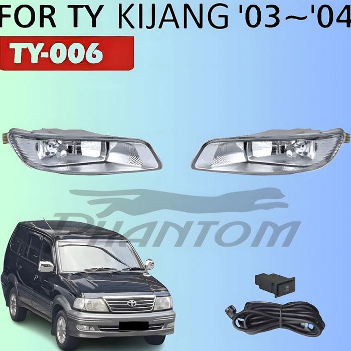 FOG LAMP FOGLAMP LAMPU KABUT LED DRL TY-006 TOYOTA KIJANG KAPSUL 2003 MURAH