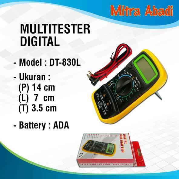Krisbow - Multitester/Multimeter Digital Dt-830L