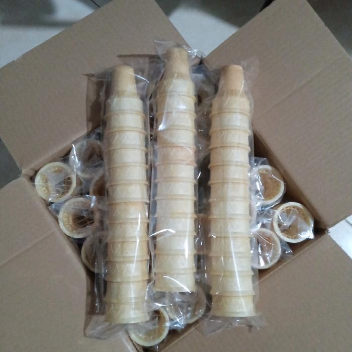 New Aladdin Wafer Cup Cone Isi 300Pcs/Corong Es Krim #Gratisongkir