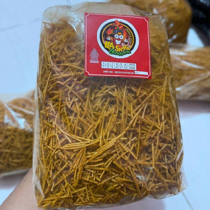 "New" Mie Lidi Remukan 1Kg - Snack Makanan Ringan - Food
