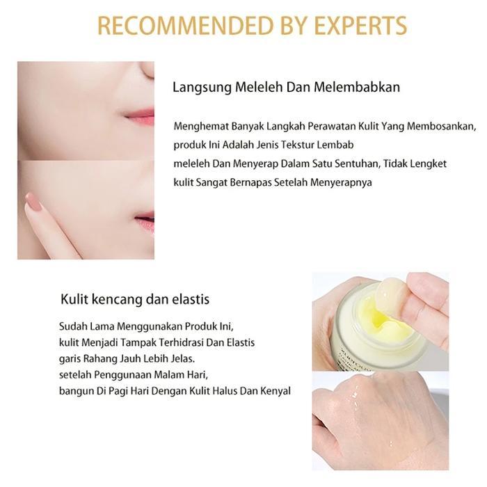 Collagen Cream Siang Malam Retinol Cream Anti Aging Perbaikan Retinol Night Cream Penghilang Flek