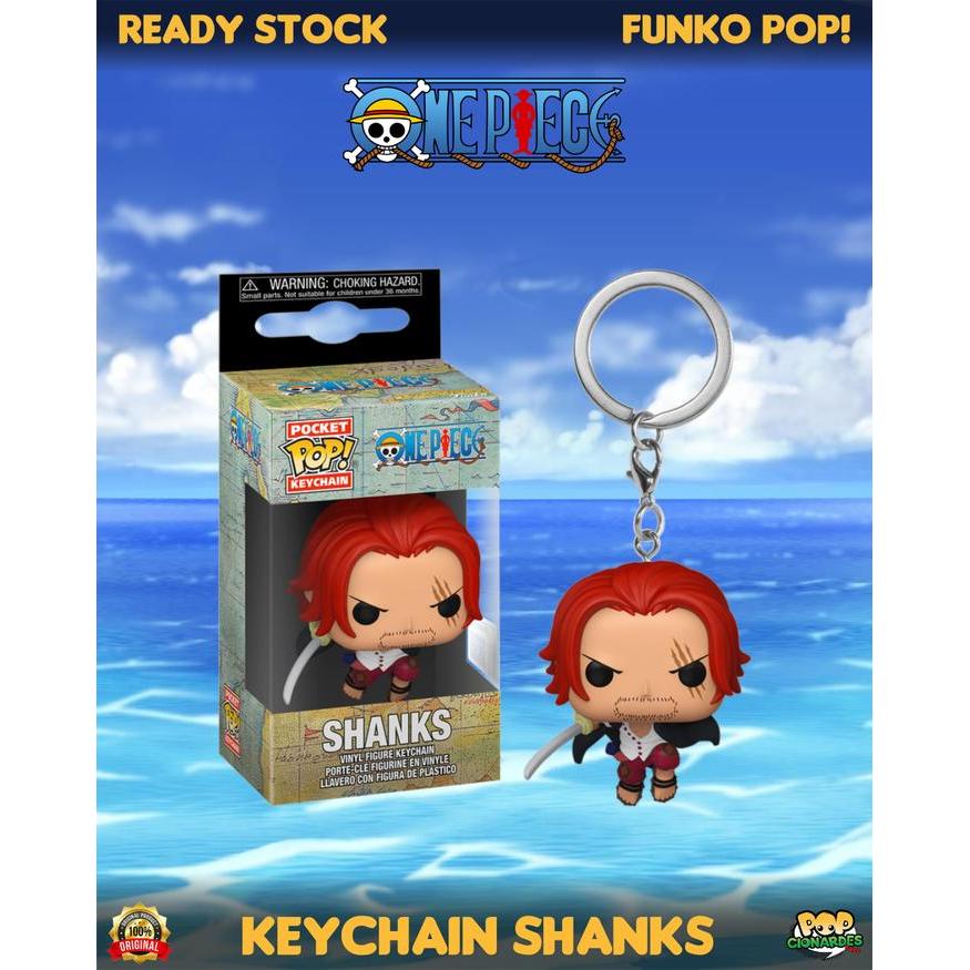 Funko Pocket POP Animation One Piece - Shanks Keychain