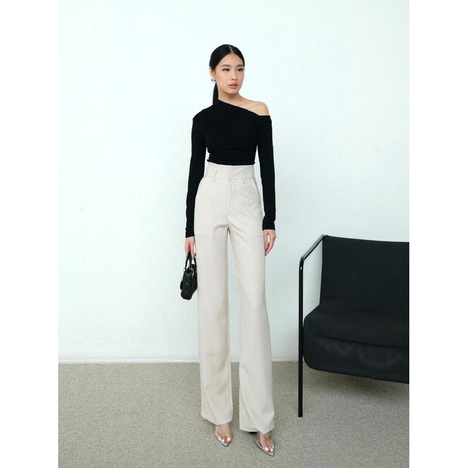 Sale- Nomi - Gio Highwaist Pants / Kulot Straight Cut Pants Wanita