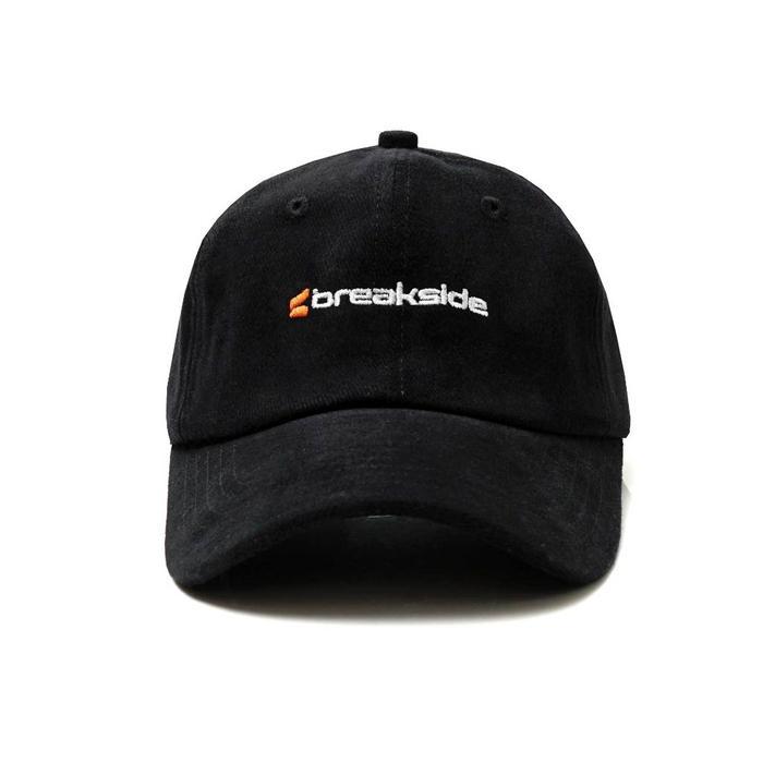 [free box] breakside polo cap equipment - black topi pria