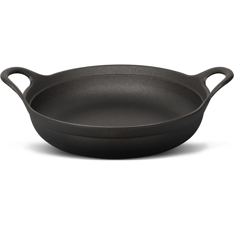 Cast iron pot Uncoated Non-stick surface Pig iron wok Cast iron cookware Wok pan Frying pan Japanese