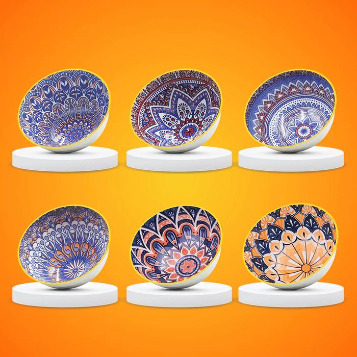( 10 pcs ) SOUVENIR MANGKOK JEPANG KERAMIK HAMPERS ISI 1 KEMAS BOX SOUVENIR PERNIKAHAN