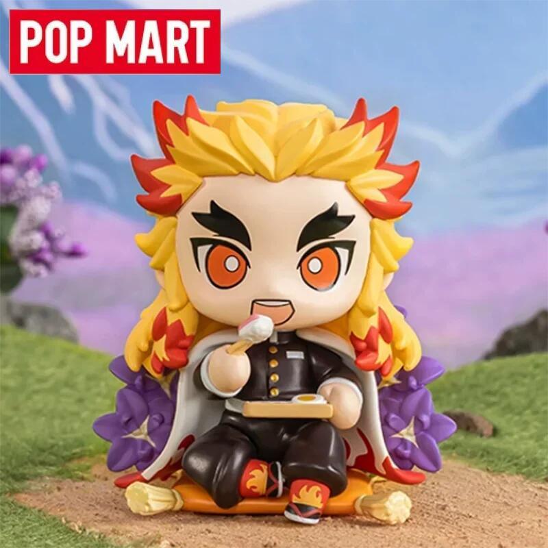 Pop Mart Demon Slayer Birth Flower Series Mystery Box Toys Blind Box Guess Bag Doll Cute Anime