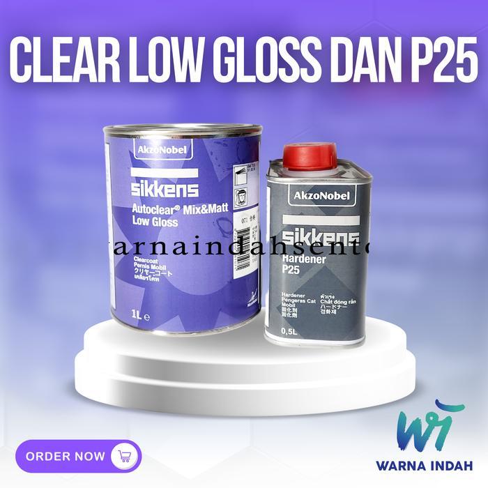 Clear Matt (Low Gloss) Sikkens + hardener p25