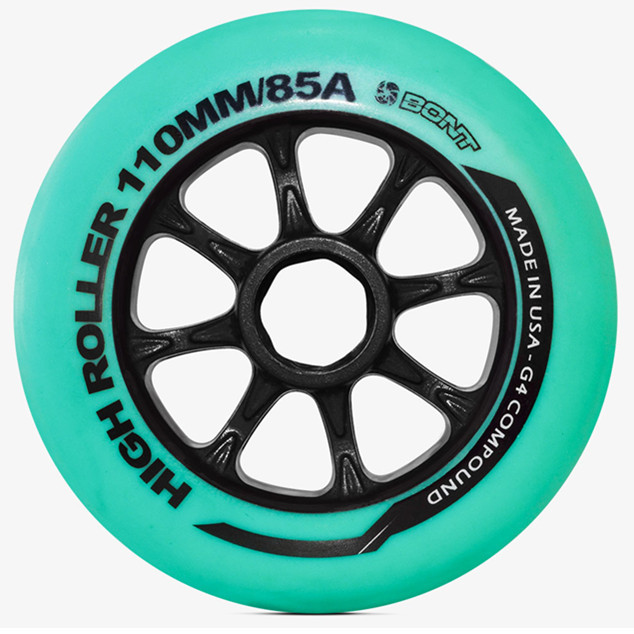 8 Pcs Speed Skating Wheel Original BONT High Roller Inline skate wheels 85A 80 84 90 100 110mm Track
