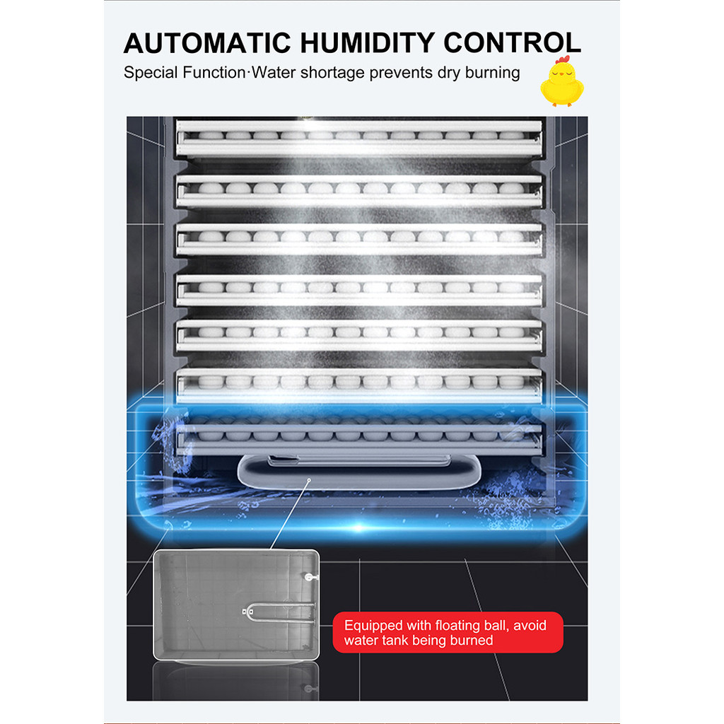 New 5000 Solar Energy Egg Incubator Fully Automatic Bird Egg Incubator