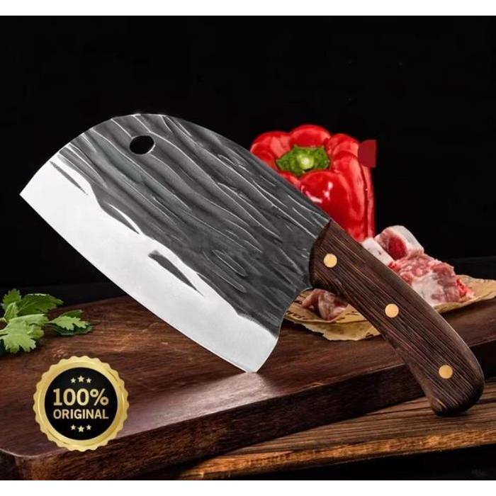 Stainless Pisau Koki Pisau Daging Super Tajam Ikan Knife Japan Baja