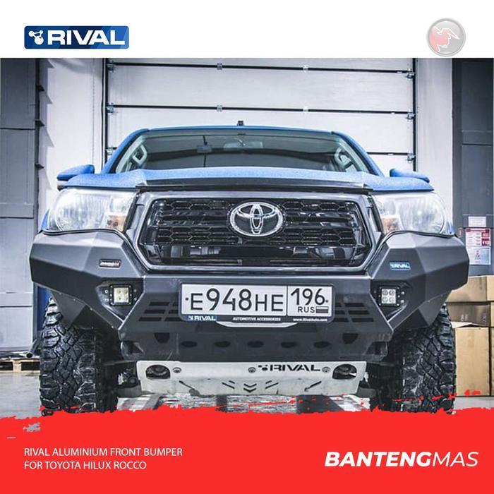 Rival Aluminium Front Bumper For Toyota Hilux Rocco
