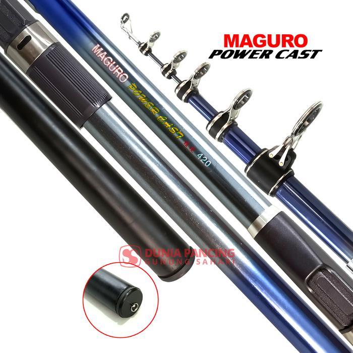 Ready Joran Antena Maguro Surf Casting Power Cast 270-450 Pilih Ukuran