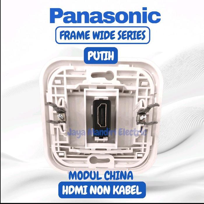 Outlet Hdmi Panasonic White Tanpa Kabel / Port Hdmi Panasonic #Gratisongkir