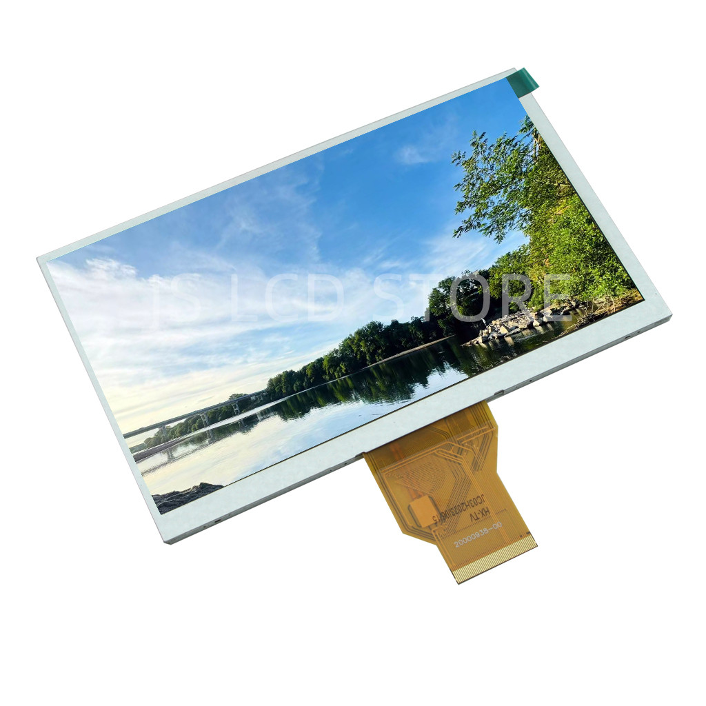7 inch LCD Screen TTL 50Pins 800*480 Brightness 300-400cd/m suitable for AT070TN90 AT070TN92 V.X LCD