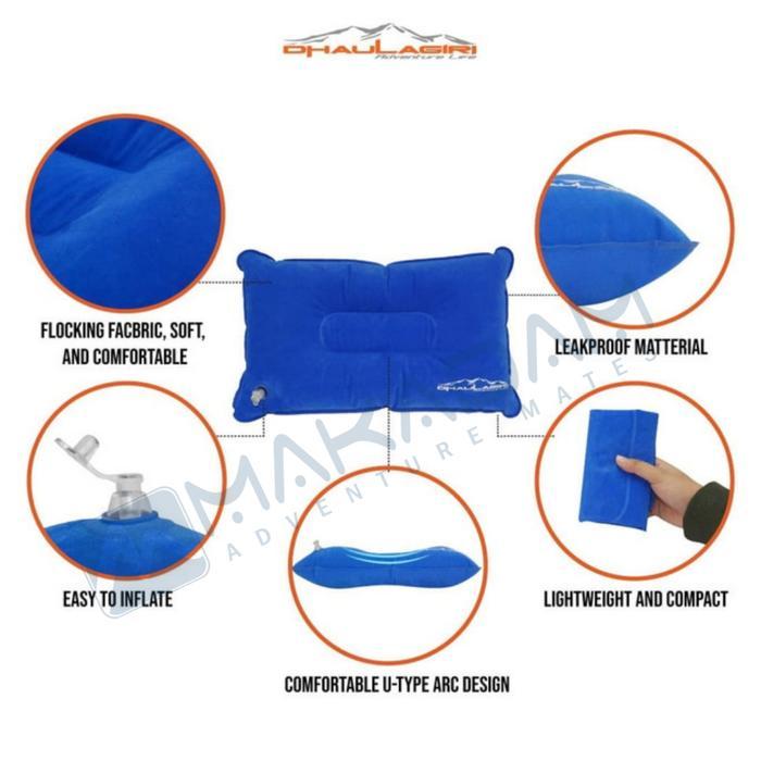 Eiger Summitadventure - Bantal Tiup Travell Pillow Bantal Lipat Camping Portable