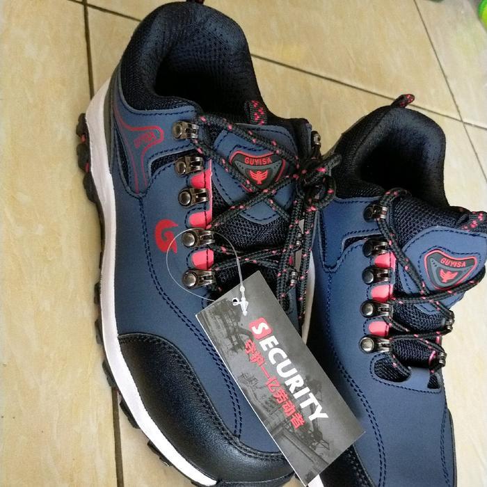 TERLARIS Sepatu Safety Shoes Sporty GUYISA 61 Ujung Besi WaterProof