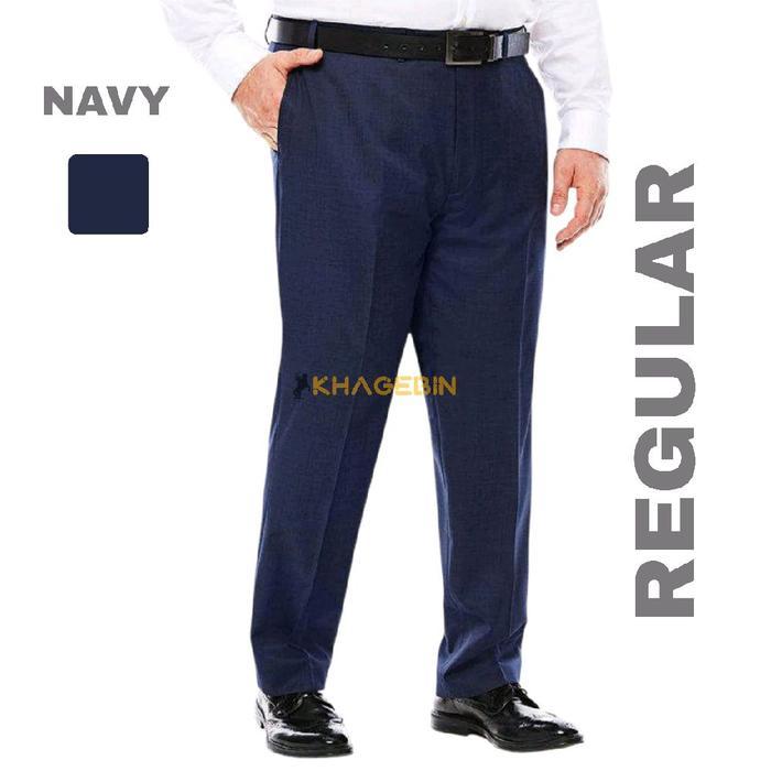 Celana Formal Standard/Reguler Bahan Twis Pria Nyaman / Celana Bapak Bapak Panjang / Bahan Licin /