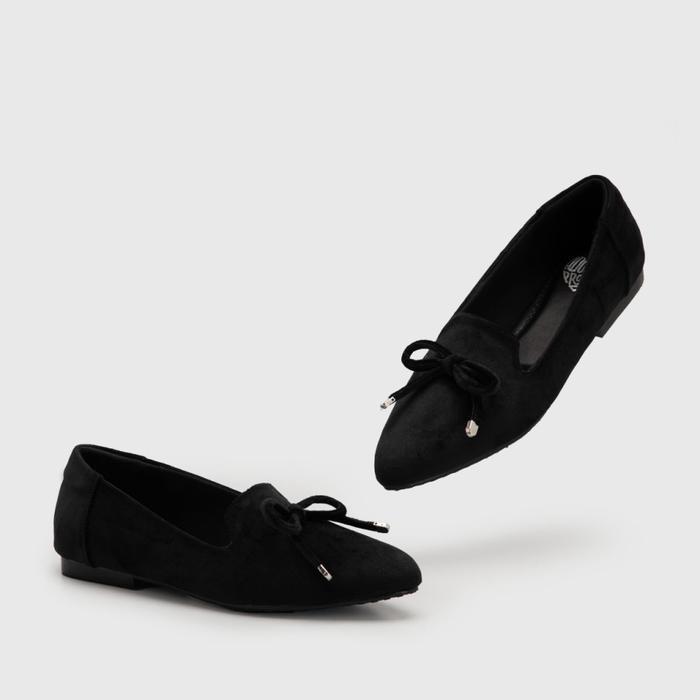 Adorable Projects - Teary Flat Shoes Black - Sepatu Wanita