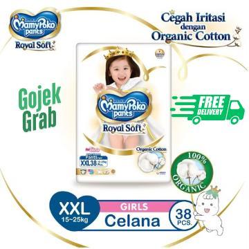 Ready Popok Bayi Mamypoko Royal Soft Celana Xxl 38 Girl Mamypoko Pants Xxl38