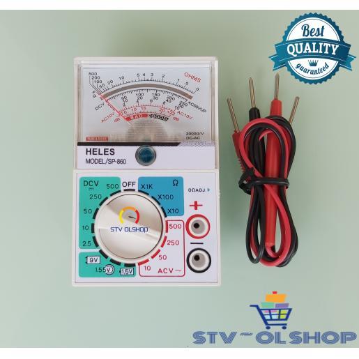 Multitester Mini Heles SP-860 / Tester Mini Analog Heles