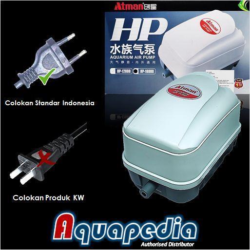 Atman Hp16000 Pompa Udara/Air Pump Blower Aquarium Kolam Hp-16000 Terbaik