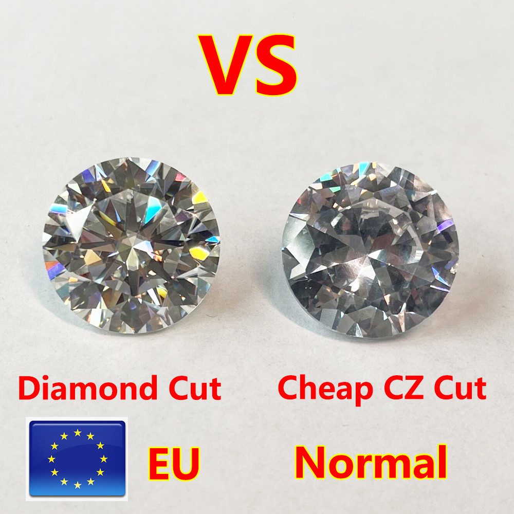 [New EU Quality] Oval Moissanite Loose Stone 0.1-20ct Rare D Color Lab Grown Super White Certified