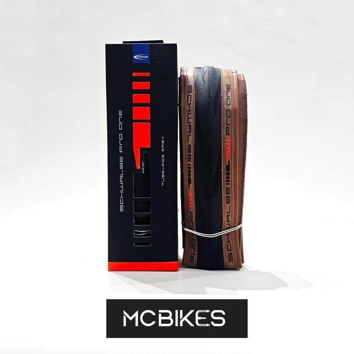 Ban Luar Schwalbe Pro One TLE Tubeless Easy - Transparent Sidewall