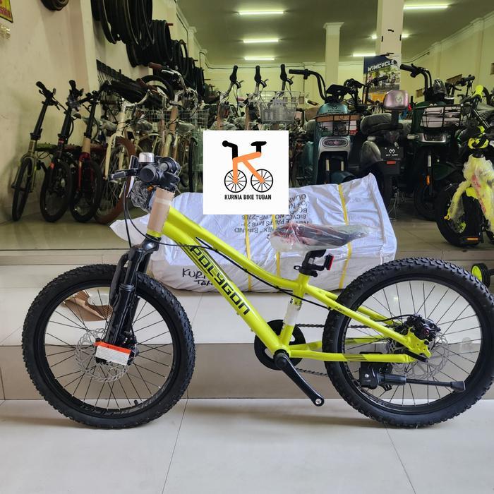 Sepeda mtb Polygon Relic 20 - Kuning