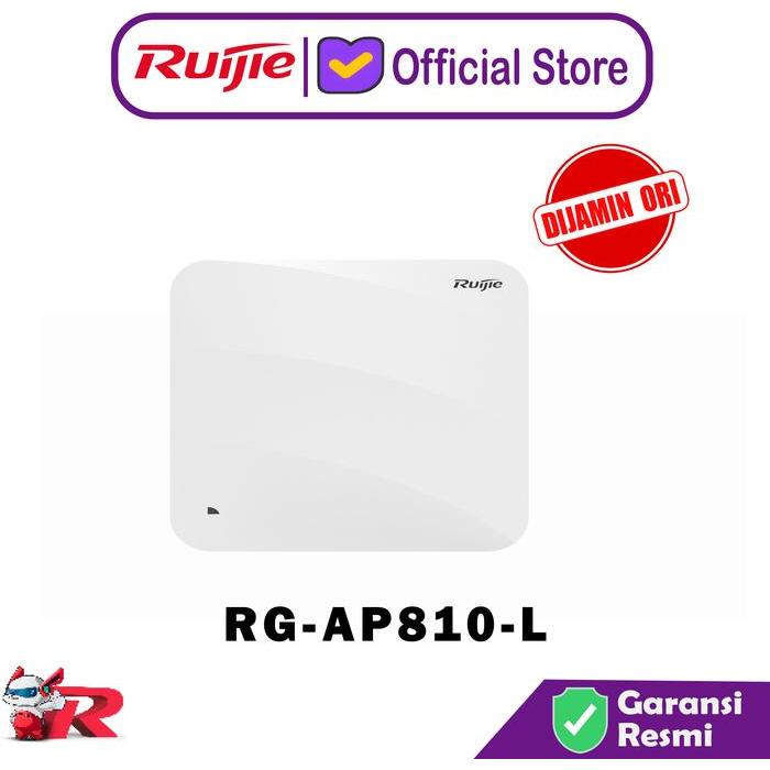 Ruijie RG-AP810-L, Wi-Fi 6 Dual-Radio 1.775 Gbps Indoor Access Point