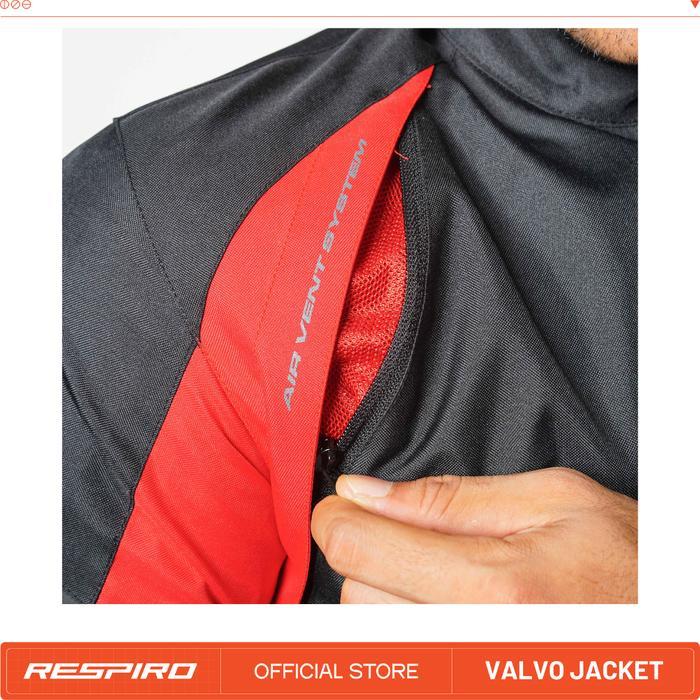 Jaket Respiro Valvo Jaket Motor Harian Pria Windproof