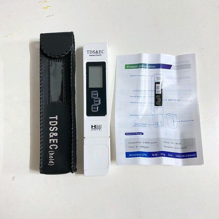 Termurah Tds & Ec Meter Hm Digital Original