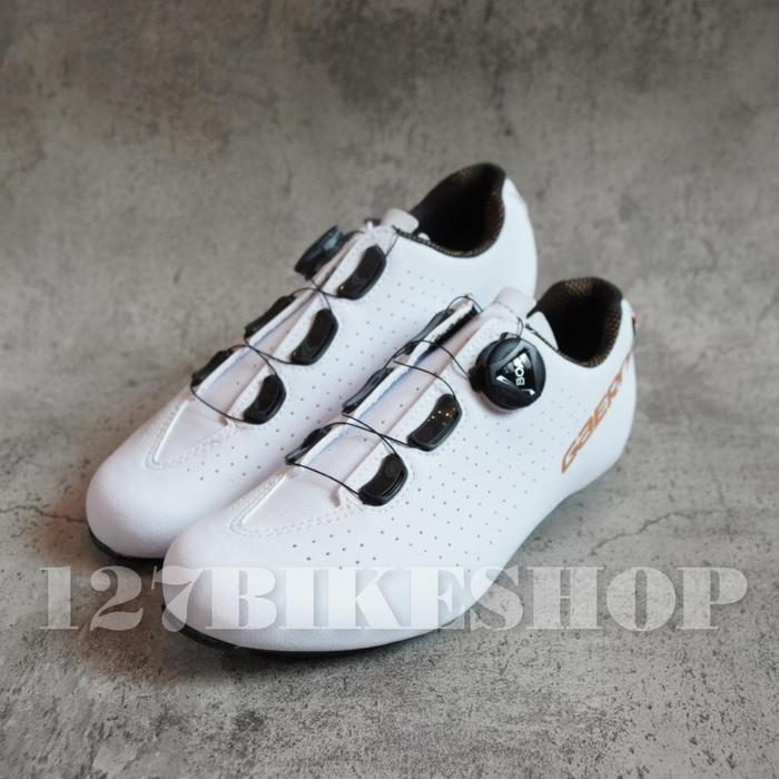 Gaerne G. Sprint Lady Matt White Sepatu Cleat Sepeda Roadbike