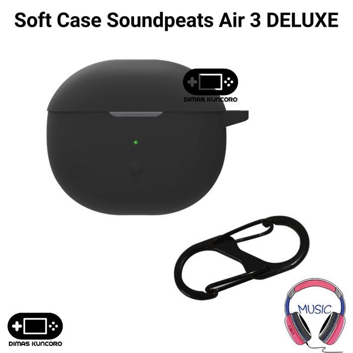 Soft Case Soundpeats Air 3 DELUXE silicone silikon air3 cover casing