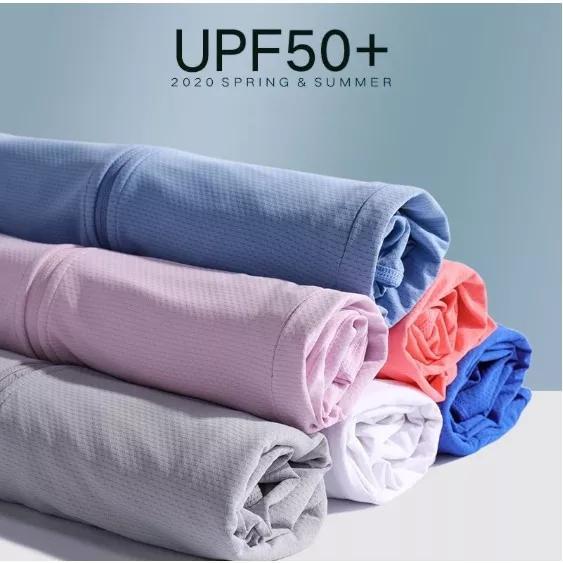 Foratjin- Jaket Mesh Hoodie Uv Protection Jaket Olahraga Running Gym Sepeda Men Pasti Promo